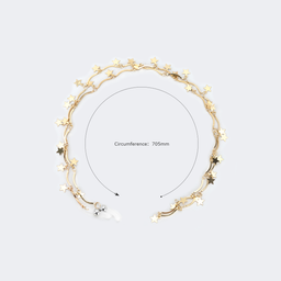 Stylish Shinny Gold Star Chain3