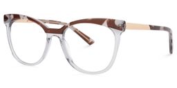 Casimir Browline Gray Glasses2