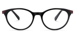 Casper Oval Black Glasses0