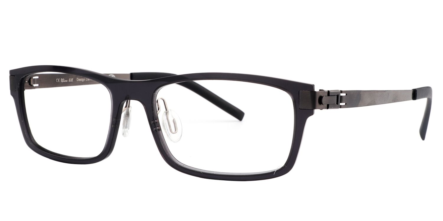 Rectangle Black Glasses | Zeelool Glasses2