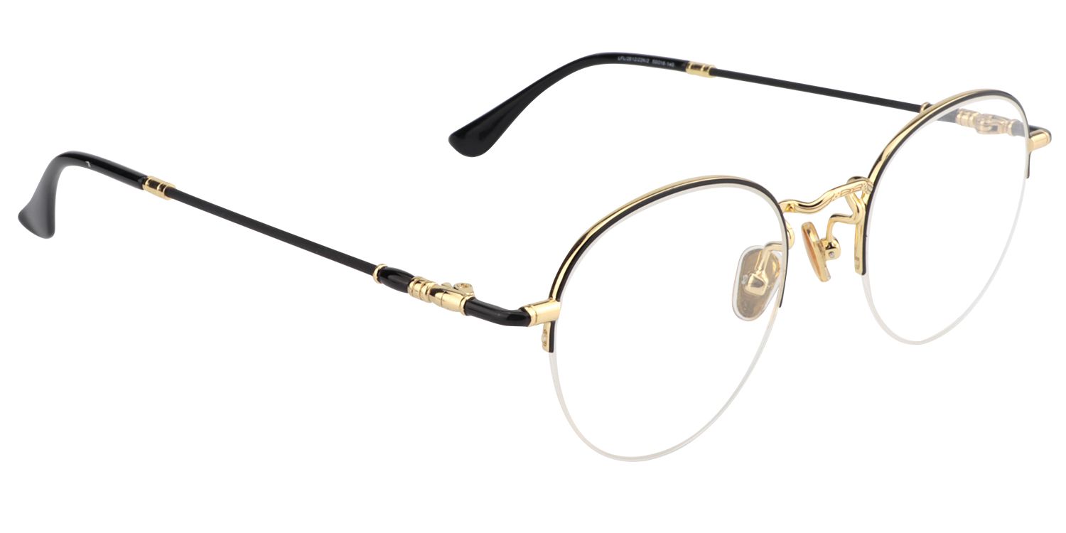 Round Black Glasses | Zeelool Glasses2