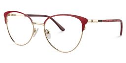 Cerise Browline Red Glasses3