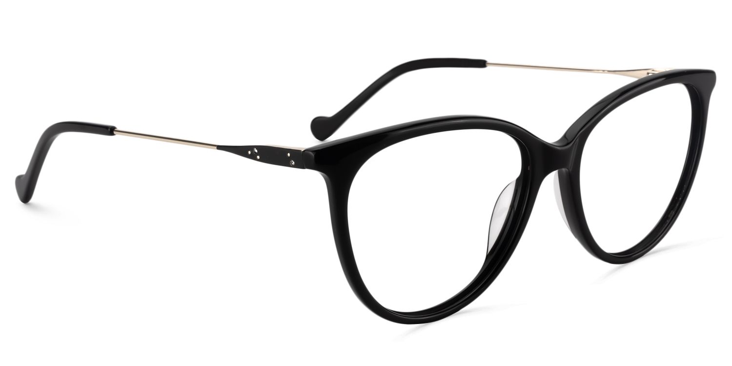 Round Black Glasses | Zeelool Glasses3