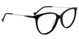 Cathy Round Black Glasses3