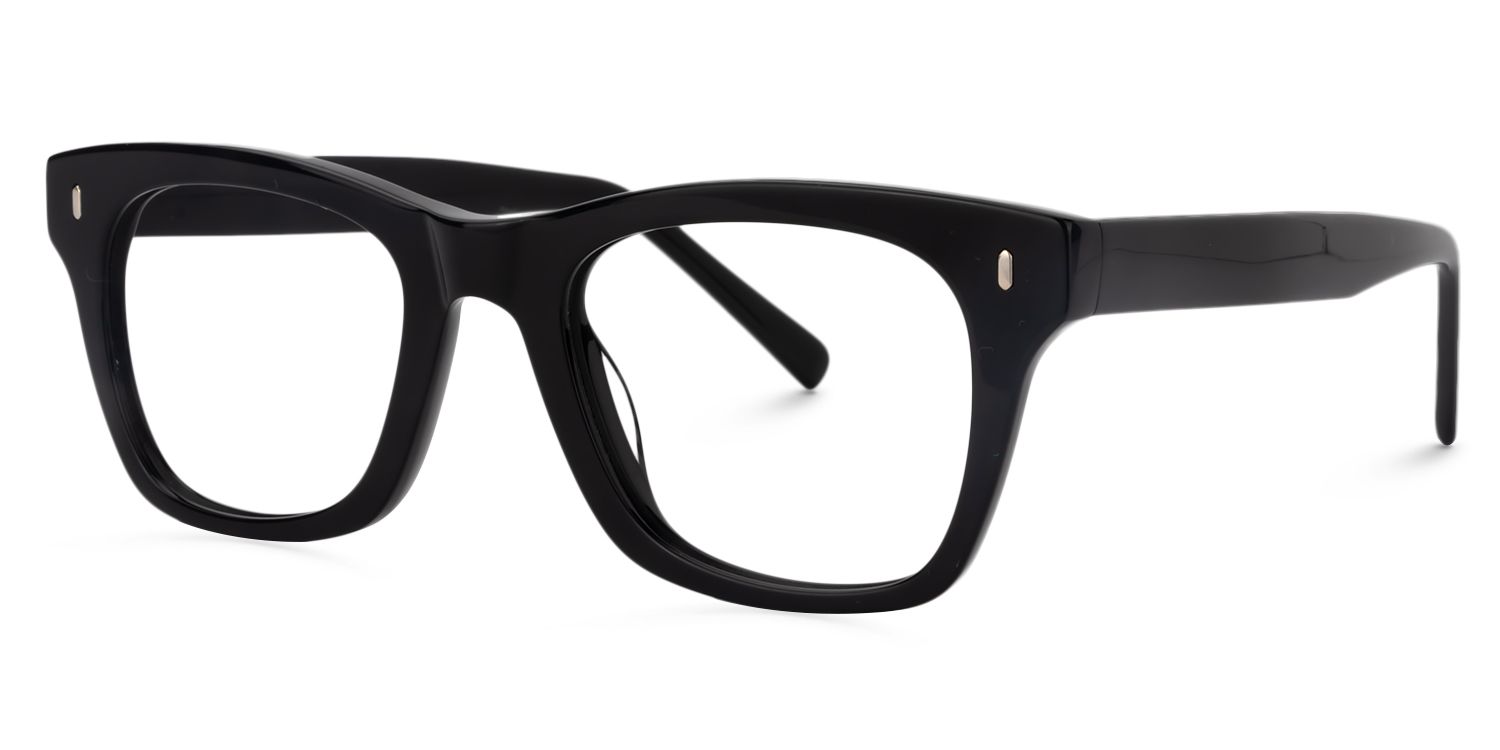 Square Black Glasses | Zeelool Glasses3