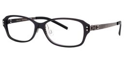 Arabela Rectangle Black Glasses2