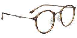 Orlando Round Light Amber Glasses3