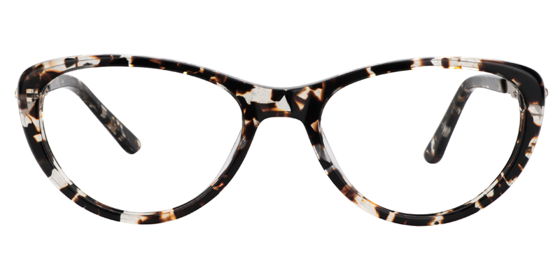 Cateye Light Tortoise Glasses0