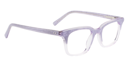 Colleen Rectangle Light Purple Glasses4