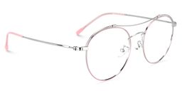 Celia Aviator Pink Glasses2
