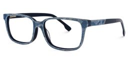 Charla Rectangle Blue Glasses3