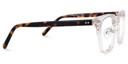 Priscilla Square Clear Glasses2