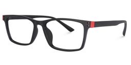 Cheche Black Rectangle Glasses2