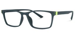 Cheche Rectangle Dark Green Glasses2