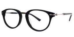 Arlene Round Black Glasses2