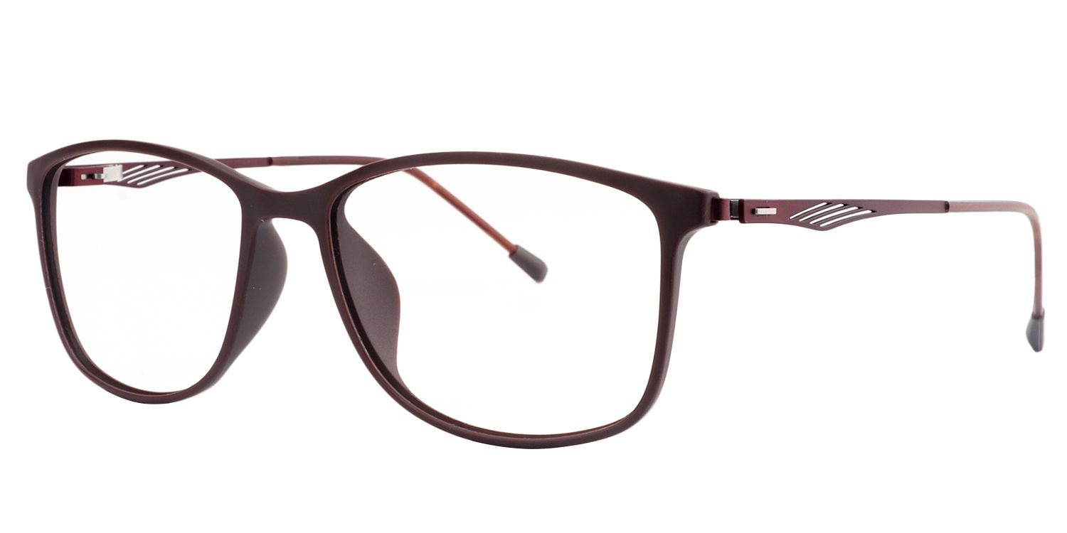 Rectangle Brown Glasses | Zeelool Glasses2