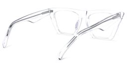 Cecile Cat Eye Clear Glasses4