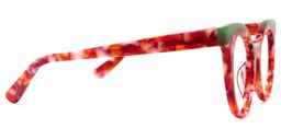 Lismary Cateye Red-Floral Glasses2
