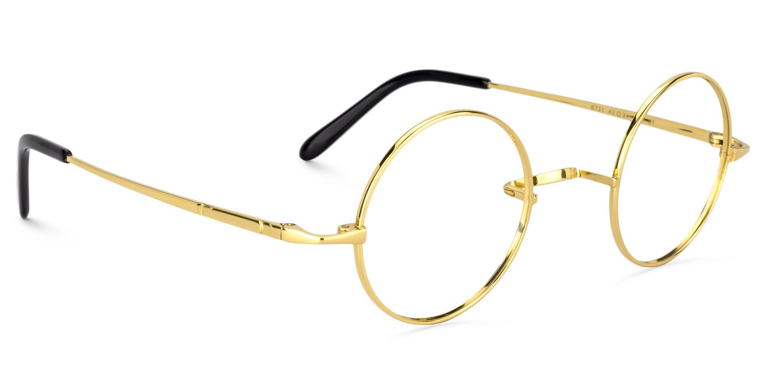 Round Gold Glasses | Zeelool Glasses2