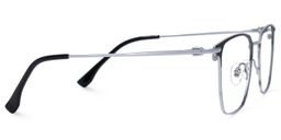 Campos Square Silver Glasses2