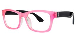 Audrey Rectangle Pink Glasses4