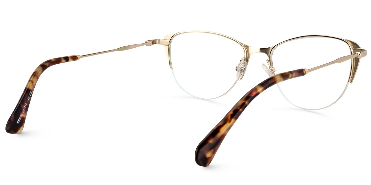 Cat Eye Red Glasses | Zeelool Glasses4