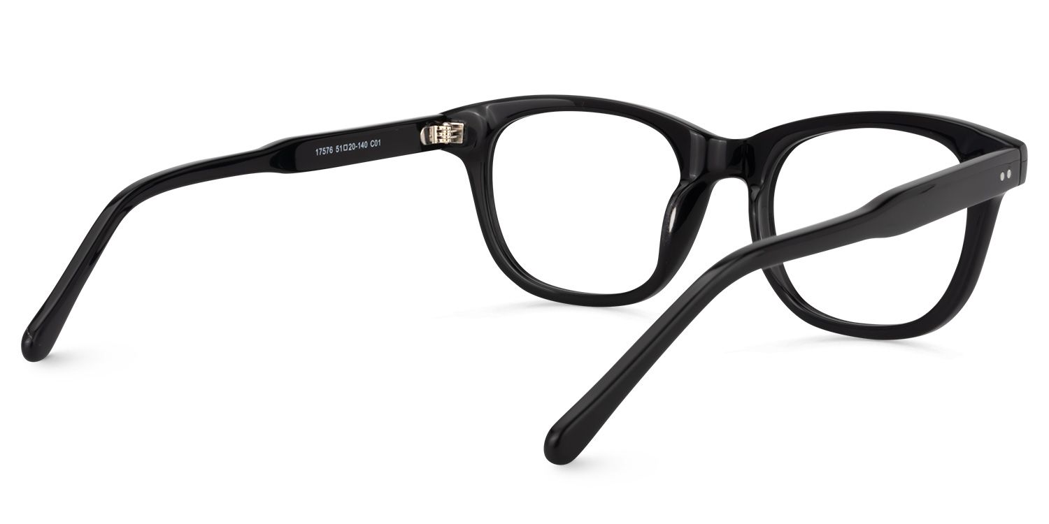 Square Black Glasses | Zeelool Glasses4