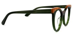 Lismary Cateye Green Glasses2