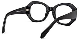Desire Geometric Black Glasses4