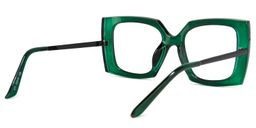 Landen Square Dark-Green Glasses4