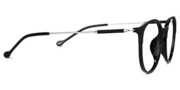 Gamble Round Black Glasses2