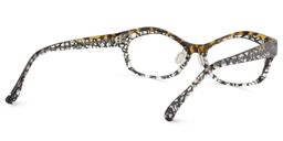 Domingo Cat Eye Yellow Tortoise Glasses4