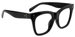 Gordon Rectangle Black Glasses2