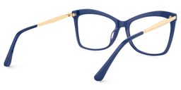 Isaebella Butterfly Blue Glasses15