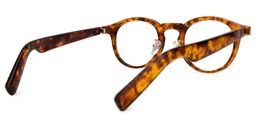 Laticia Round Tortoise Glasses3