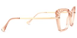 Sophie Cateye Beige Glasses2