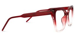 Yushica Square Red Glasses2