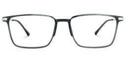 Cardona Square Green Glasses0