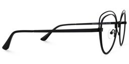 Terianna Cateye Black Glasses2