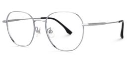 Bezjak Round Silver Glasses1