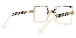 Sherni Square White Glasses3