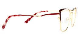 Tammi Cateye Red Glasses2