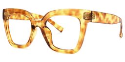 Malcolm Square Yellow Glasses1