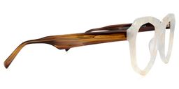 Fondren Geometric White Glasses2