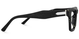 Riley Rectangle Black Glasses3