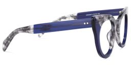 Godwin Cateye Blue Glasses3