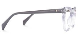 Fenton Cateye Clear Glasses3