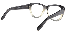 Isaac Round Dark Gray Glasses5