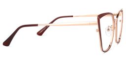 Maxwell Cateye Red Glasses3