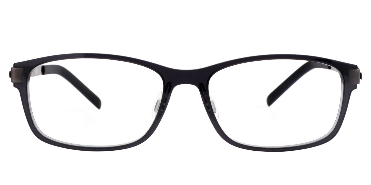 Rectangle Black Glasses | Zeelool Glasses0